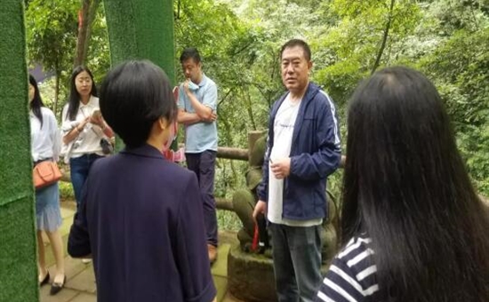 川旅景區公司赴丹棱縣老峨山景區開展實地調研